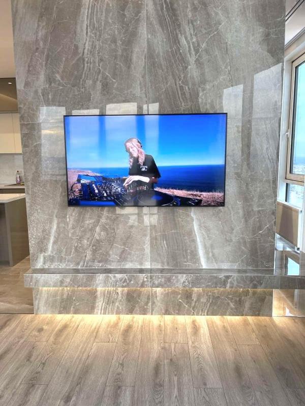 Vip Apartment 120M2 With Panoramic Windows, 22 Floor. Obolon Kyiv Exterior photo