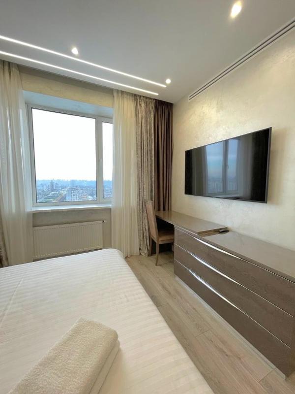 Vip Apartment 120M2 With Panoramic Windows, 22 Floor. Obolon Kyiv Exterior photo